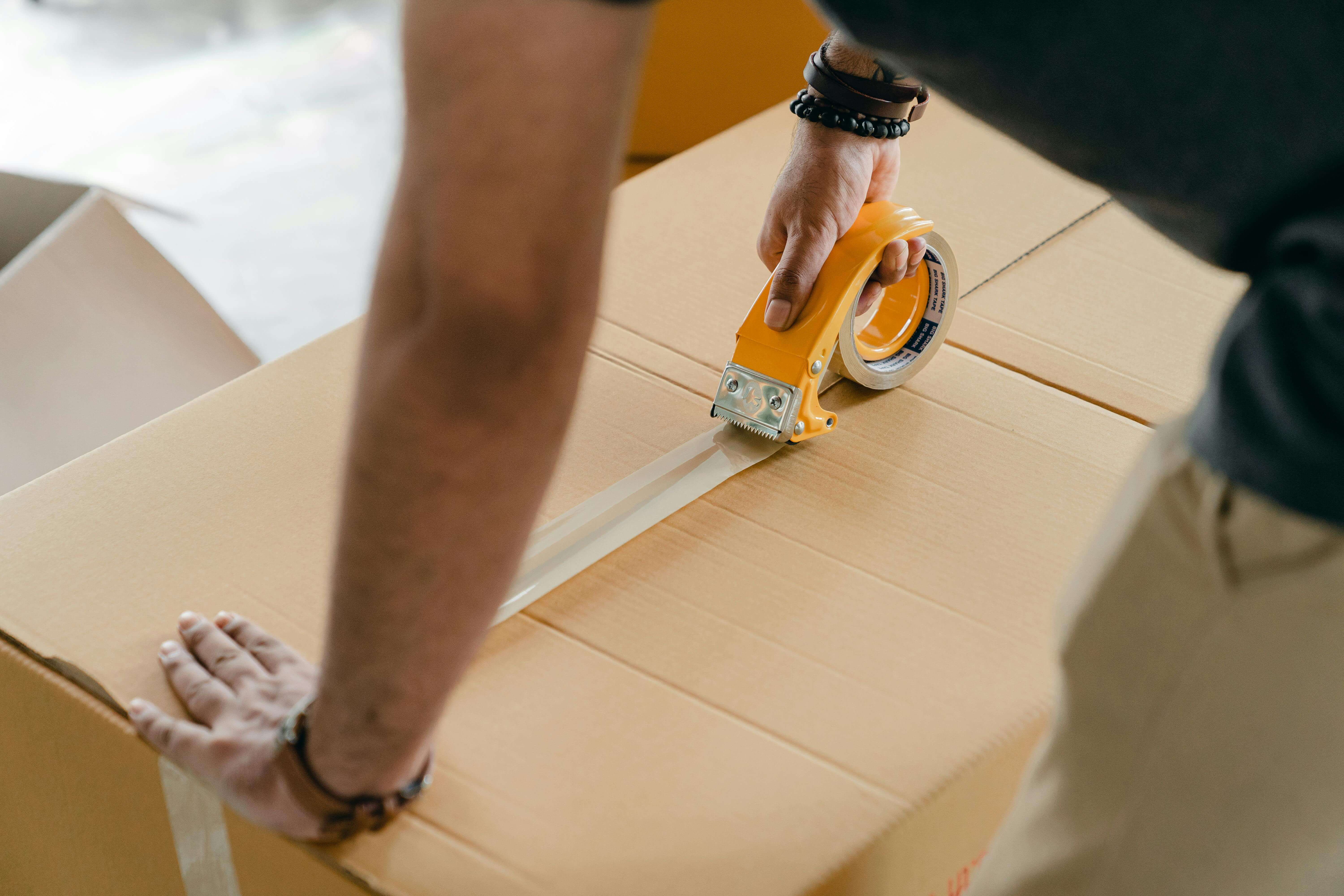 Delivering parcel
