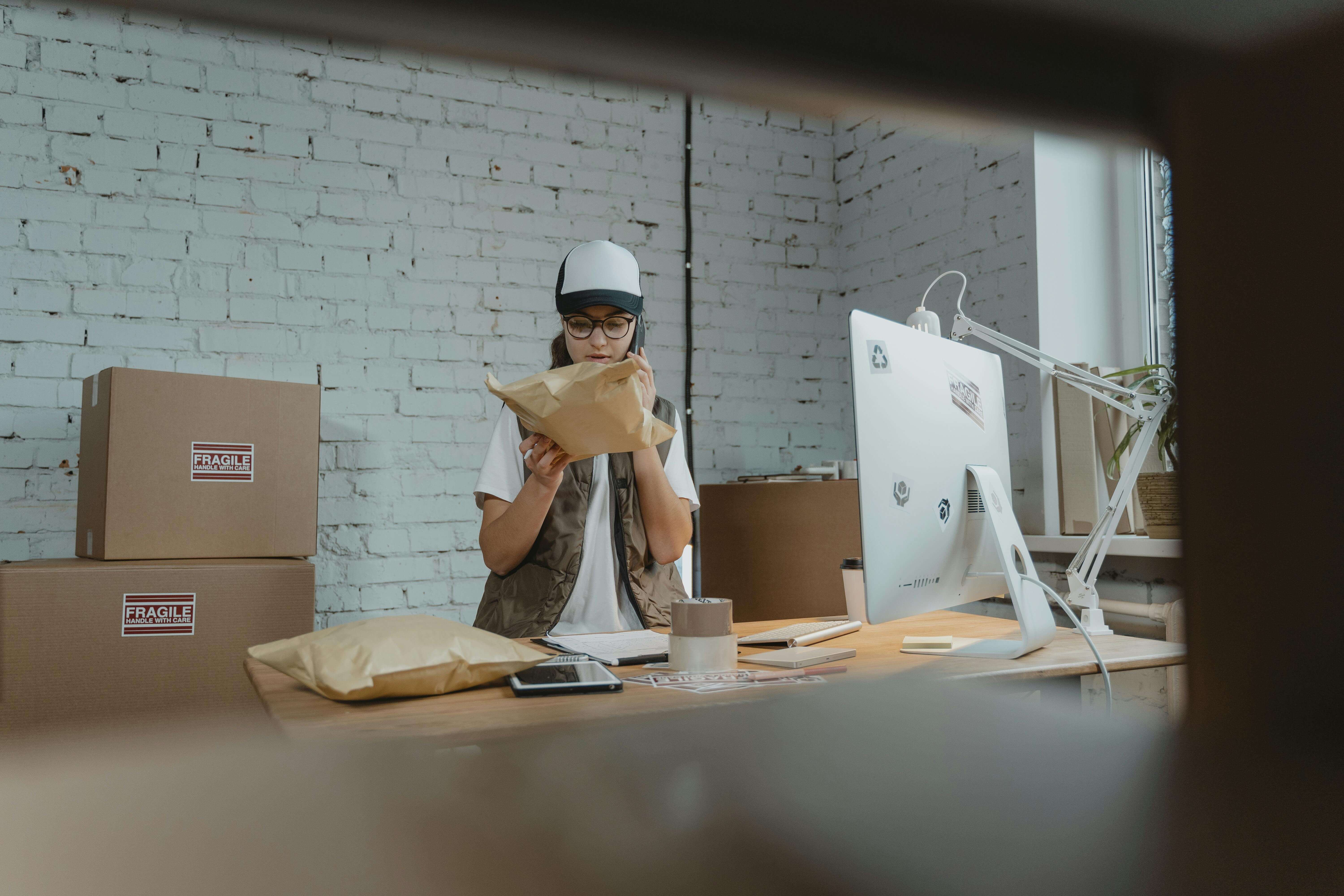 Office logistics work